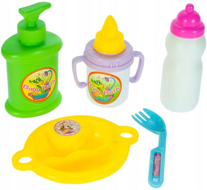 Cada Pentru Papusi Sweet BathTub idealStore, Dimensiuni 40 x 25 x 8 cm, Accesorii Incluse