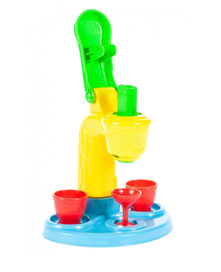 Aparat pentru fabricarea deserturilor idealSTORE Junior Icecream, Dimensiuni 19.5 x 17.5 x 12.5 cm, Dezvolta abilitati artistice, gandirea creativa si imaginatia, Echipat complet cu 8 accesorii specifice