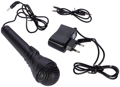 Orga muzicala electronica cu microfon idealSTORE Bit Sing Key, Tastatura are un design modern si un sunet spatial excelent, Echipata cu 61 de clape, 100 de sunete diferite, Sistem de inregistrare/redare, Afisaj LED, Intrare USB