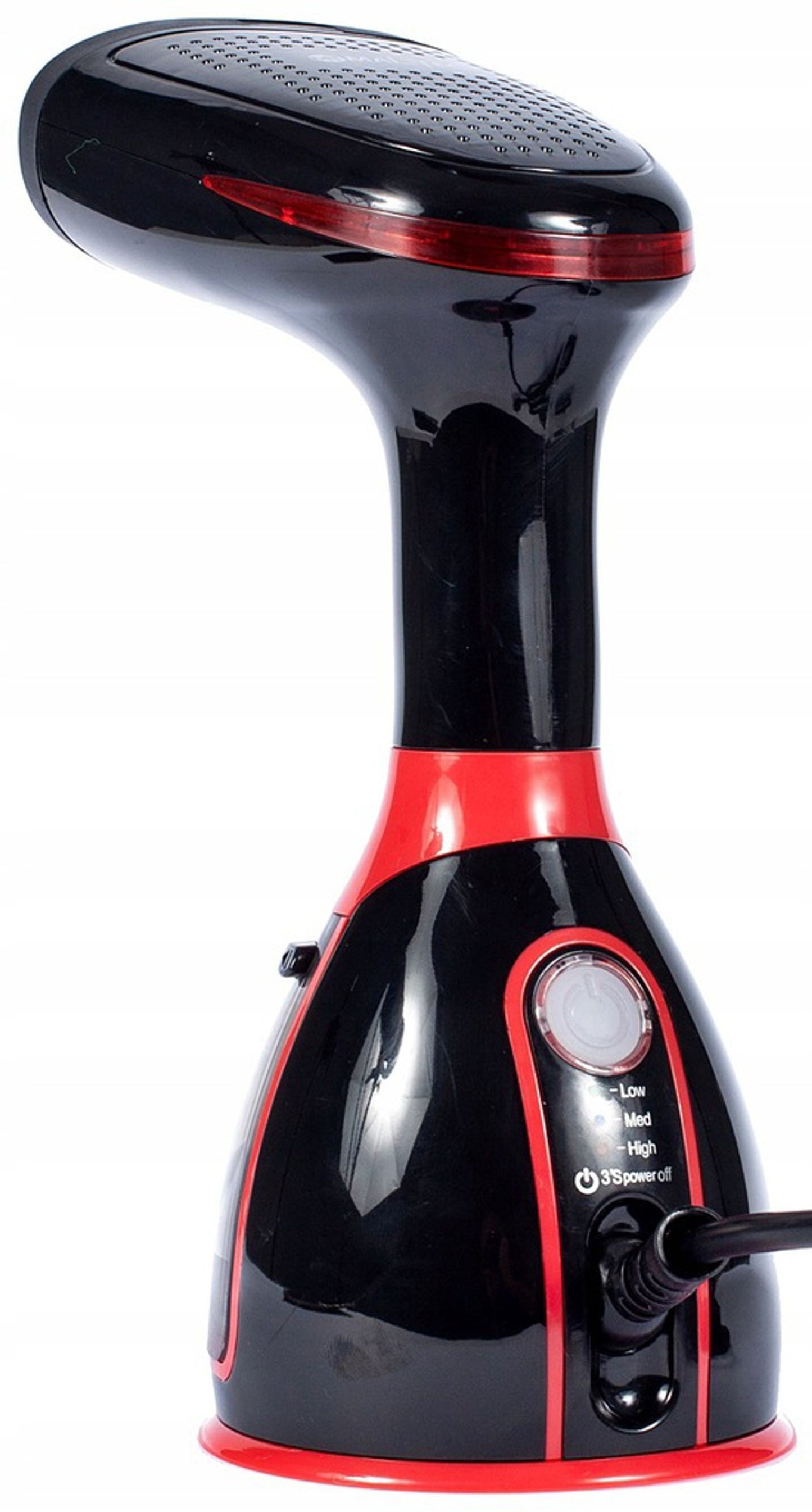 Fier de calcat vertical cu aburi IdealStore, 7 in 1, Putere 1500w, calca, reimprospateaza, netezeste, scapa de mirosuri, Protectie la supraincalzire, Negru