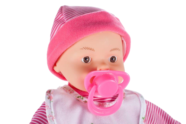 Set Papusa bebelus idealSTORE doll Babygirl, Echipata cu accesorii tematice pentru jocul de rol, Ajuta la dezvoltarea personala