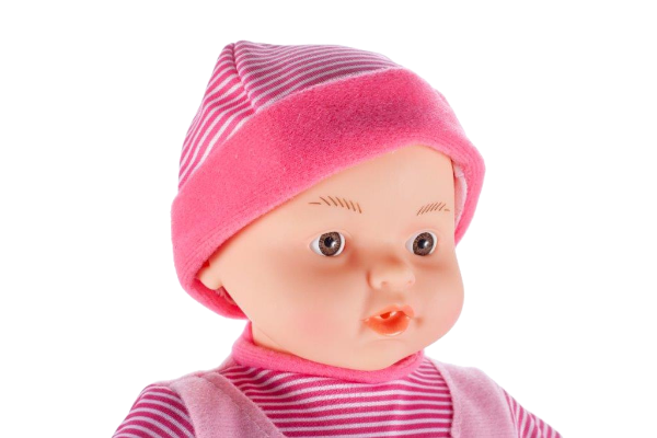 Set Papusa bebelus idealSTORE doll Babygirl, Echipata cu accesorii tematice pentru jocul de rol, Ajuta la dezvoltarea personala