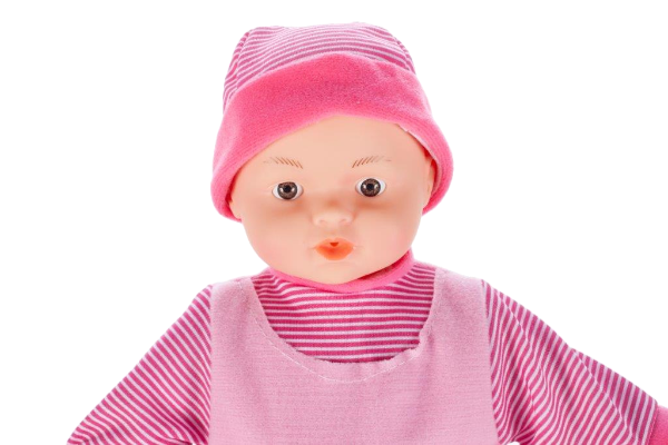 Set Papusa bebelus idealSTORE doll Babygirl, Echipata cu accesorii tematice pentru jocul de rol, Ajuta la dezvoltarea personala