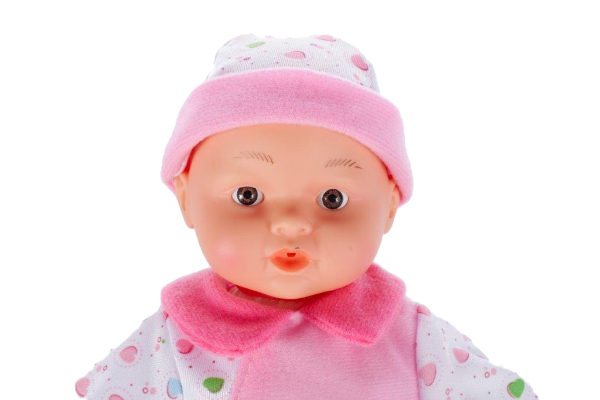 Set Papusa bebelus idealSTORE doll Babyboy, Echipat cu accesorii tematice pentru jocul de rol, Ajuta la dezvoltarea personala