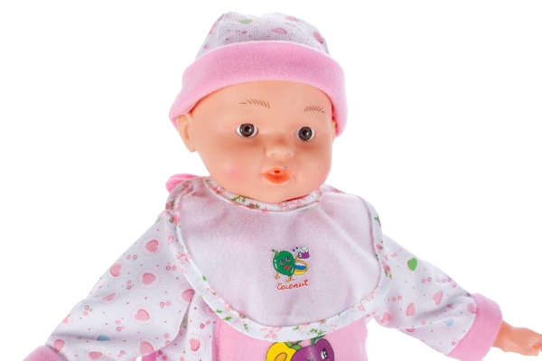 Set Papusa bebelus idealSTORE doll Babyboy, Echipat cu accesorii tematice pentru jocul de rol, Ajuta la dezvoltarea personala