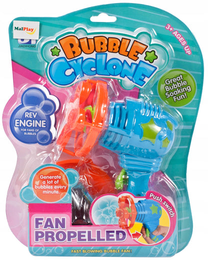 Pistol Cu Bule de Sapun Bubble Gun idealStore, Ventilator Incorporat, Buton Declansator, Flacon Pentru Lichid, Elemente Durabile si Sigure, Ofera ora intregi de distractie