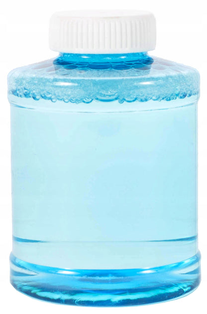 Pistol Cu Bule de Sapun Bubble Gun idealStore, Ventilator Incorporat, Buton Declansator, Flacon Pentru Lichid, Elemente Durabile si Sigure, Ofera ora intregi de distractie