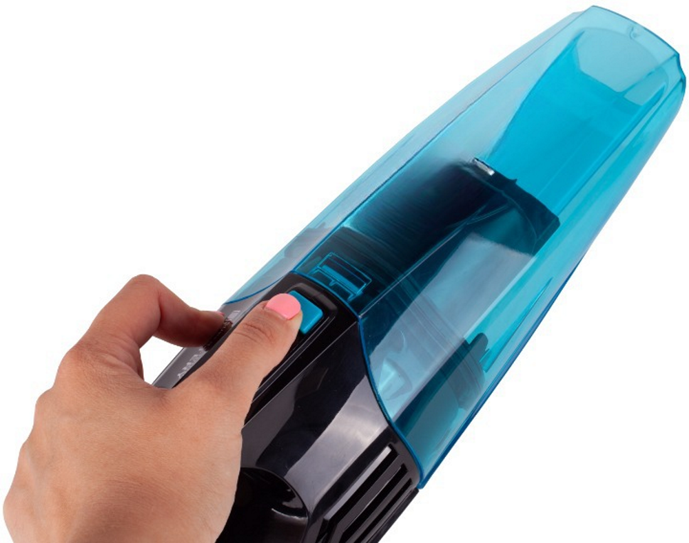 Aspirator Multifunctional Portabil Turbo Cleaning idealSTORE, Putere 80W, Capacitate recipient Praf 0.5L, Include Perie rotunda, Adaptor, Lampa de control, Varf din cauciuc pentru lichide, Usor de Utilizat