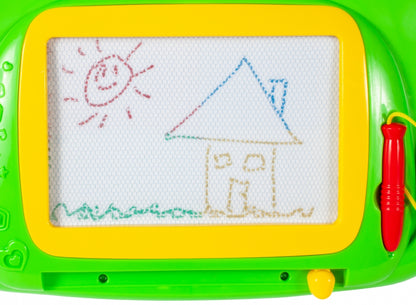 Masuta Interactiva 2 in 1 cu Activitati idealStore Complex Mind, cu Volan, Telefon, Acceleratie, Tableta de Scris, piese de Lego, Dezvolta Imaginatia si Coordonarea