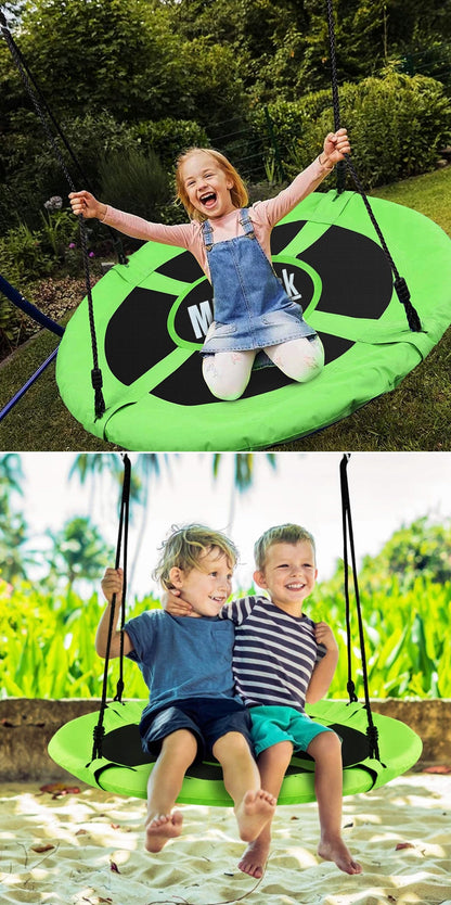 Leagan pentru copii profesional idealStore Stork's Nest, tip Cuib, Sarcina maxima 150 Kg, Diametru 116 cm, Cadru Otel