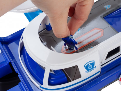 Barca de politie cu sunete si lumini idealSTORE MARINE POLICE Dimensiuni 20 x 17 x 43, Include duba de politie, jet ski, barca cu motor, Stimuleaza imaginatia copilului