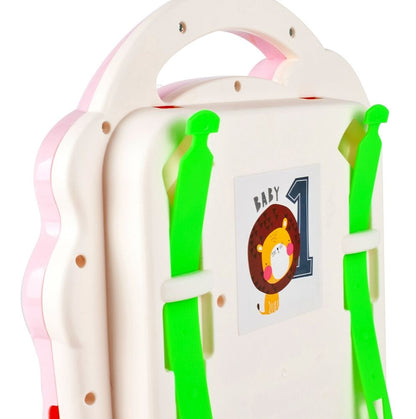 Antepremergator muzical cu activitati 2 in 1 Roz