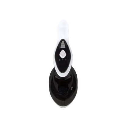 Fier de calcat orizontal/vertical IdealStore,1500w cu talpa ceramica rotativa la 90 de grade de inalta calitate cu suport orizontal, rezervor de 120 ml, debit 23g/min