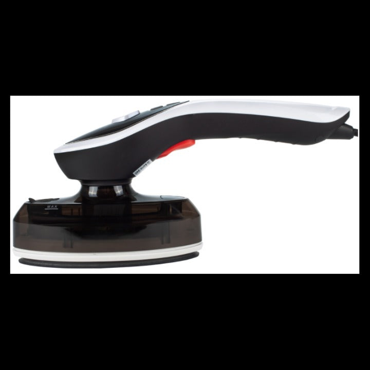 Fier de calcat orizontal/vertical IdealStore,1500w cu talpa ceramica rotativa la 90 de grade de inalta calitate cu suport orizontal, rezervor de 120 ml, debit 23g/min