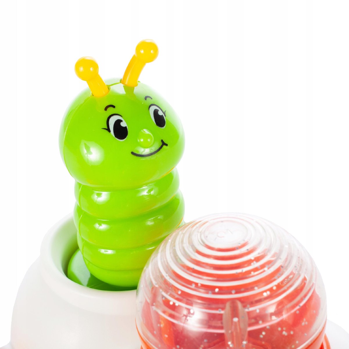 Omida Interactiva Colorata Play With Me idealStore, Efecte Muzicale si Sonore, Coarda Inclusa, Jucarie Pentru Bebelusi, Exercita Echilibrul Si Concentrarea