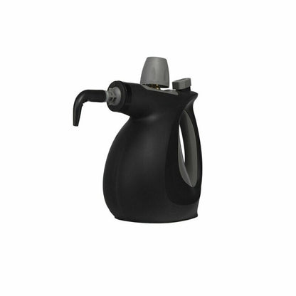 Aparat de curatat cu abur IdealStore, Profesional, putere 1000W, Capacitate 350 ml, Presiune 3,5 bari, ideal pentru locuinta, Negru