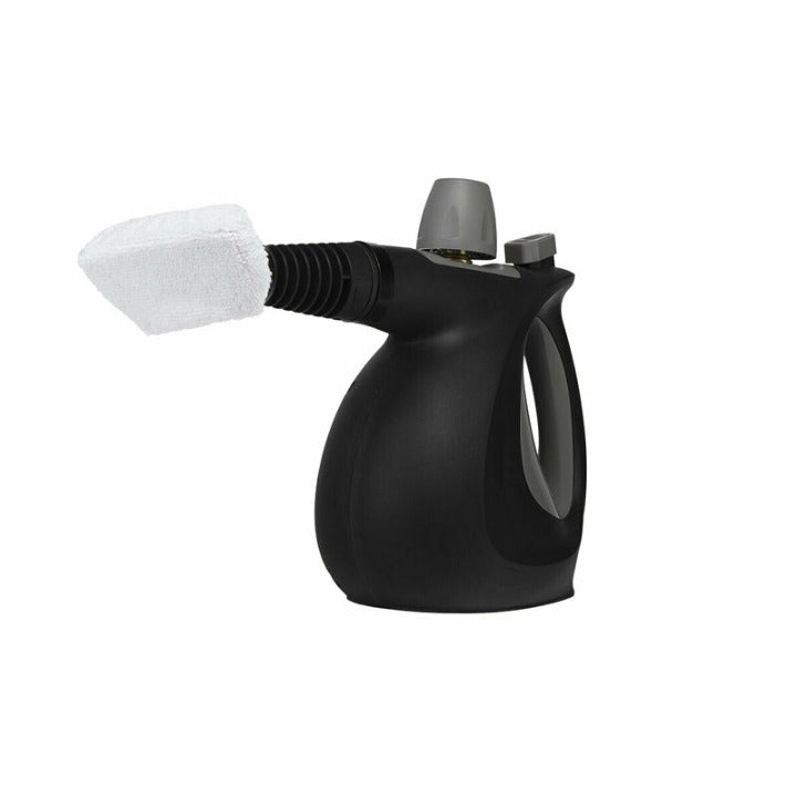 Aparat de curatat cu abur IdealStore, Profesional, putere 1000W, Capacitate 350 ml, Presiune 3,5 bari, ideal pentru locuinta, Negru