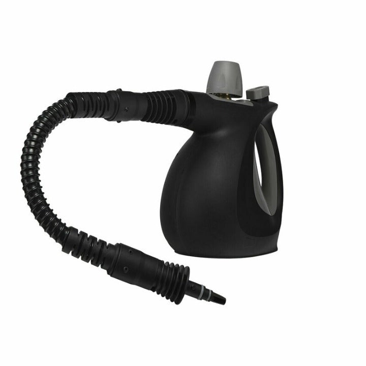 Aparat de curatat cu abur IdealStore, Profesional, putere 1000W, Capacitate 350 ml, Presiune 3,5 bari, ideal pentru locuinta, Negru