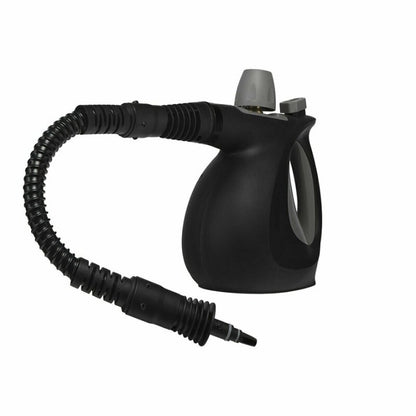 Aparat de curatat cu abur IdealStore, Profesional, putere 1000W, Capacitate 350 ml, Presiune 3,5 bari, ideal pentru locuinta, Negru