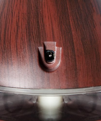 Difuzor de Parfum idealStore HousePerfume, include 3 uleiuri, Functie de Ionizare, iluminare Led, Umidifica aerul la nivel optim, Silentios, Functie de Aromaterapie, Incarcare la USB, culoare Maro