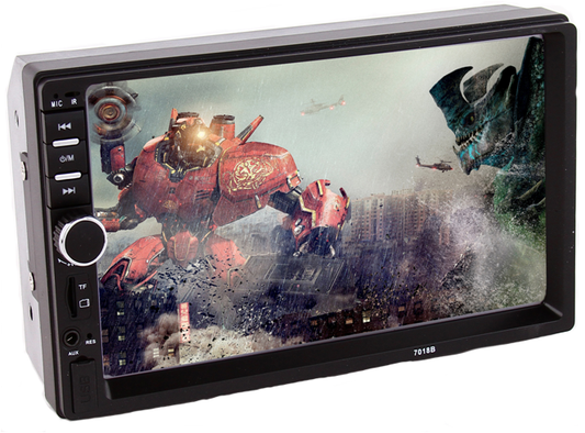 Player MP3 / MP5 Auto IdealSTORE cu mirrorlink, Suport mini SD si USB, Capsula Mosfet pentru amplificator, Frecventa 20Hz - 20KHz, Impedanta 4 - 8 Ohm, Intrare AUX, Iesire Subwoofer