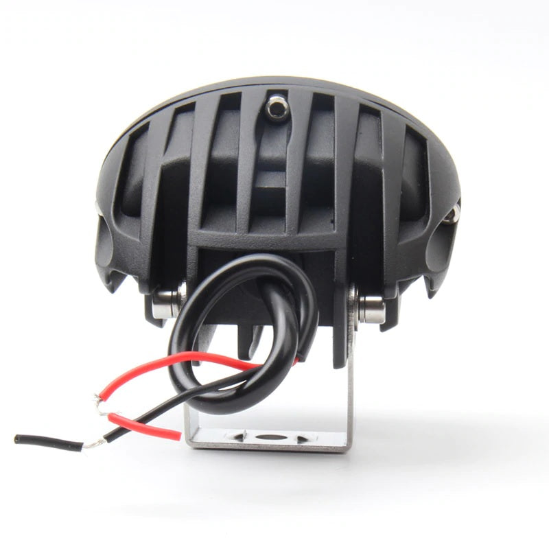 Proiector LED Spot Beam 30 idealSTORE Dimensiuni 9,5 x 6,5x 7,5 cm, Voltaj 12- 24 V, Putere 20W, Lumina ALB, 1800 LM, 6000K, Tip led cree cu lupa 6D