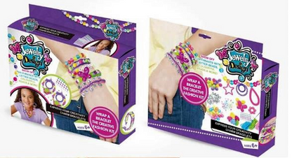 Set de Creatie idealStore JDesign, Bratari personalizate, Cercei, Bijuterii, 6 culori, Margele si Litere, Pandantive, Pietricele Sclipitoare, 12 Forme din plastic