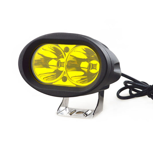 Proiector profesional IDL LED 20W 12/24V SPOT 30 geam galben