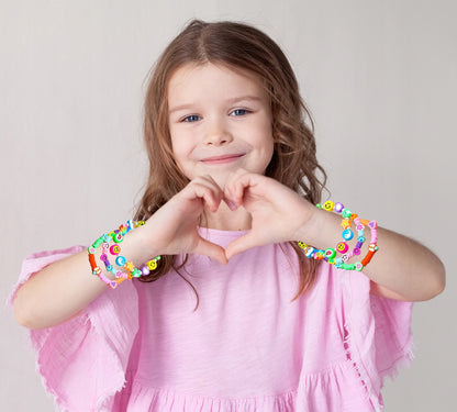 Set de Margele Jewelry Series idealSTORE, Include 480 de Elemente colorate in diferite forme, Sfoara transparenta, Carlig si cleme pentru bijuterii, Cercei, Cutie pentru depozitare, Stimuleaza abilitatile manuale