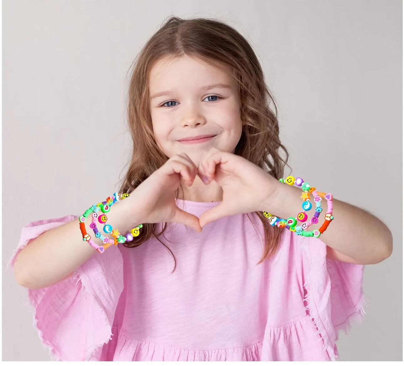 Set de Margele Jewelry Series idealSTORE, Include 480 de Elemente colorate in diferite forme, Sfoara transparenta, Carlig si cleme pentru bijuterii, Cercei, Cutie pentru depozitare, Stimuleaza abilitatile manuale