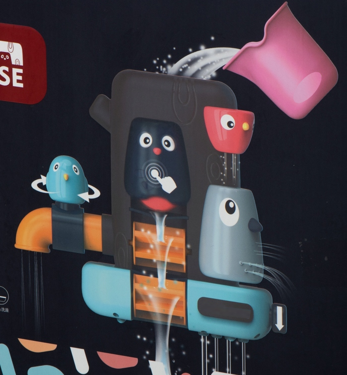 Jucarie de Baie idealStore TreeToy, forma Copac, cu Robinet, Ventuze, Stimuleaza Creativitatea, Incurajeaza Joaca, Dezvolta Imaginatia, Gandirea Logica, Culori Vii