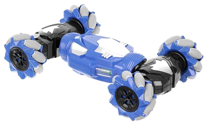 Masinuta inovatoare idealStore Innovative Car Controlata prin Gesturi, Tractiune Integrala, mod Off Road, efectueaza Acrobatii, 2 moduri de conducere, controller wireless, Baterie Durabila Reincarcabila