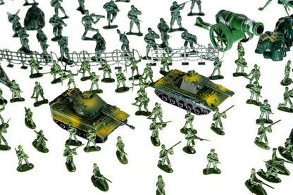 Baza militara idealStore U.S. Force, format din Soldati, Arme, Avioane, Tancuri, Cladiri, Tunuri, Submarine, Dezvolta Imaginatia si Stimuleaza Creativitatea