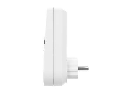 Priza programabila SmartPlug idealStore, cu Cronometru, Ceas, Timer, setari Random, ora de Iarna si Vara, Permite automatizare la diverse Ore, culoare Alb
