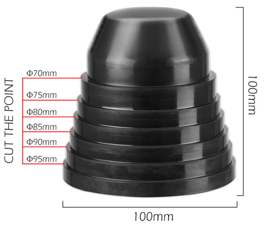 Capac Universal idealStore Far, Silicon, 25-108mm