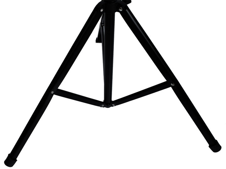 Stativ pentru Partituri ideal Store, Inaltime Reglabila 65cm-90cm-123cm, Unghi Reglabil, Stalp Telescopic, Baza cu Trei Picioare, Pliabil, contine Husa de Depozitare, culoare Negru