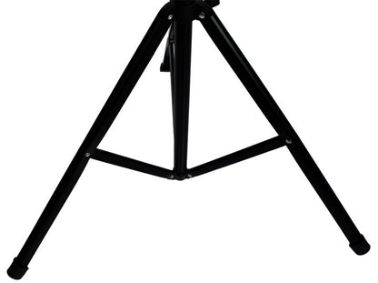 Stativ pentru Partituri ideal Store, Inaltime Reglabila 65cm-90cm-123cm, Unghi Reglabil, Stalp Telescopic, Baza cu Trei Picioare, Pliabil, contine Husa de Depozitare, culoare Negru