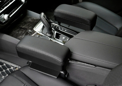 Cotiera Universala Neagra idealSTORE, Material Premium, Calitate Superioara, Rezistenta la Socuri, Model Elegant, Piele Ecologica