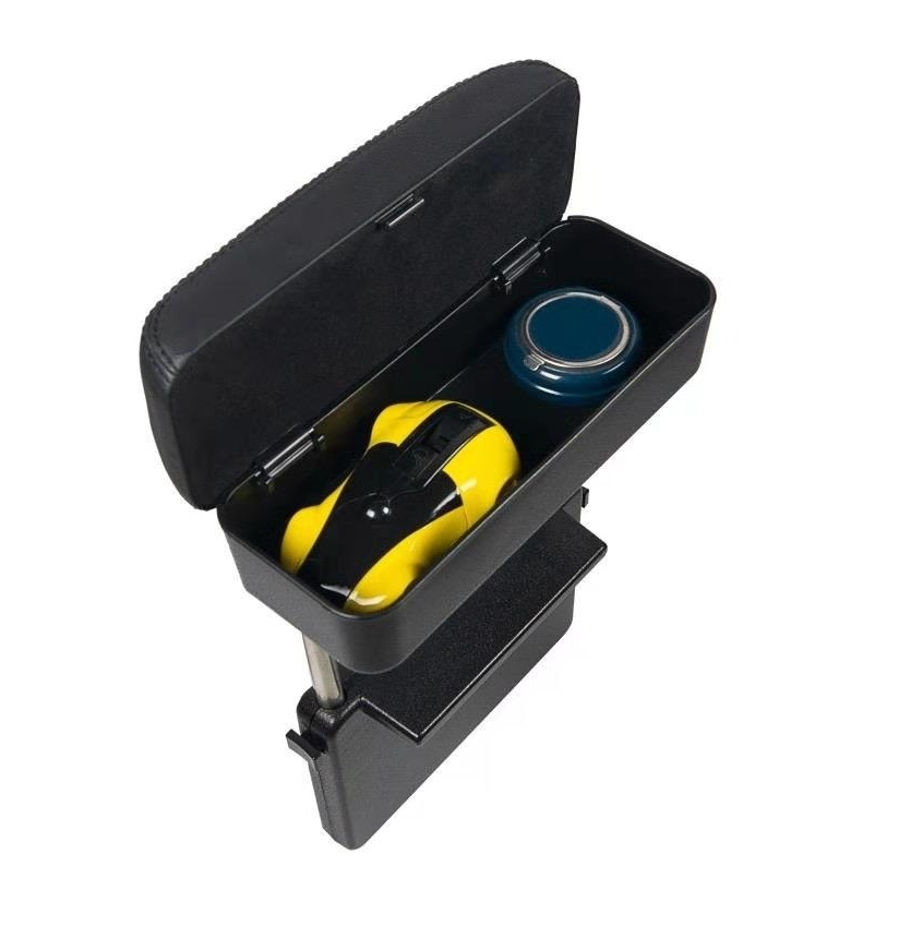 Cotiera Universala Neagra idealSTORE, Material Premium, Calitate Superioara, Rezistenta la Socuri, Model Elegant, Piele Ecologica