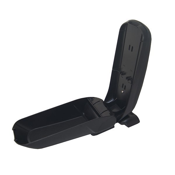 Cotiera Cu Baza Metalica si Buzunar idealStore, Dimensiune 67.2 x 33.5 x 35, Universala, Neagra