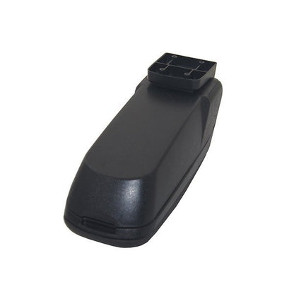 Cotiera Cu Baza Metalica si Buzunar idealStore, Dimensiune 67.2 x 33.5 x 35, Universala, Neagra