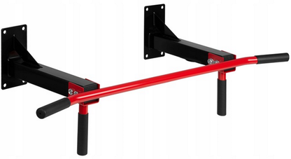 Bara de Tractiuni idealSTORE Sport Collection Dimensiuni 100 x 43 x 31 cm Structura din otel armat, 4 manere antiderapante, Montaj pe Tavan/Perete, Sarcina 150 kg