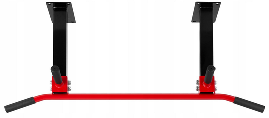 Bara de Tractiuni idealSTORE Sport Collection Dimensiuni 100 x 43 x 31 cm Structura din otel armat, 4 manere antiderapante, Montaj pe Tavan/Perete, Sarcina 150 kg