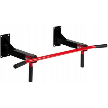 Bara de Tractiuni idealSTORE Sport Collection Dimensiuni 100 x 43 x 31 cm Structura din otel armat, 4 manere antiderapante, Montaj pe Tavan/Perete, Sarcina 150 kg