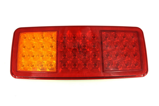 Lampa stop SMD stanga idealSTORE Voltaj 24V, Nr led-uri 44 SMD, Rezistenta la apa IP66, Dimensiuni 342 x 145 x 53 mm