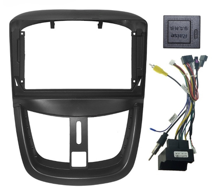 Rama Navigatie 9 idealSTORE, Cablaj si Modul Canbus Inclus compatibila Peugeot 206+ 2006-2015, pentru Radio MP3, MP5 Player 2DIN ANDROID Ecran 9 si 9.7