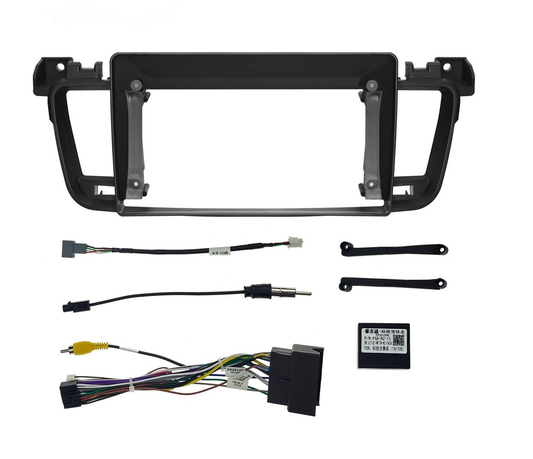 Rama Navigatie 9 idealSTORE, Cablaj si Modul Canbus Inclus, compatibila Peugeot 508 I 2010-2018, Radio MP3, MP5 Player 2DIN ANDROID Ecran 9 si 9.7'