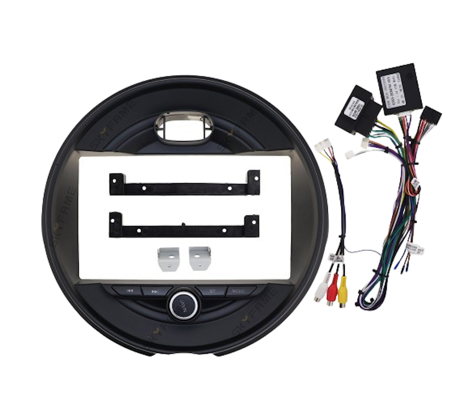 Rama Navigatie 9 idealSTORE, Cablaj si Modul Canbus, compatibila Mini Countryman F60 2016-2020, pentru Radio MP3, MP5 Player 2DIN ANDROID Ecran 9 si 9.7