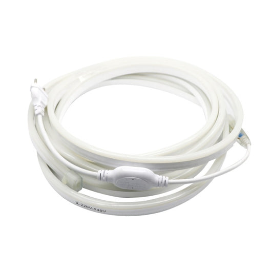 Rola banda LED IdealSTORE, 10 metri, 9W/metru, voltaj 220V, culoare alb