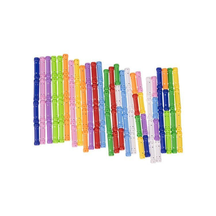 Joc Educativ cu Bastonase Magnetice, Magnetic Cubs idealStore, Contine 328 Piese, Diverse Forme si Culori, Materiale Sigure si Durabile, 2 Masinute Incluse, Stimuleaza Creativitatea, Imaginatia, Dexteritatea